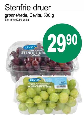 Joker Stenfrie druer tilbud