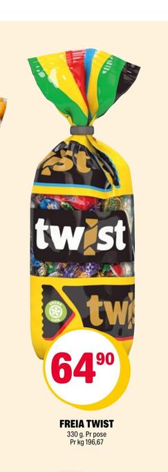 Coop Extra Freia twist tilbud