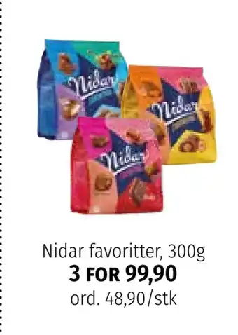Nille Nidar favoritter tilbud