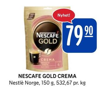 Rema 1000 Nescafe gold crema tilbud