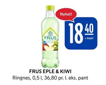 Rema 1000 Frus eple & kiwi tilbud