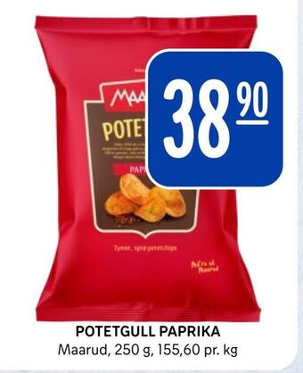 Rema 1000 Potetgull paprika tilbud
