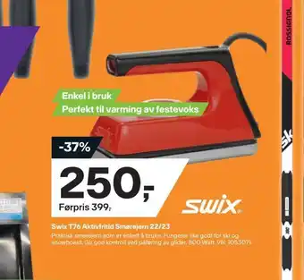 XXL Sport Swix t76 aktivfritid smørejern 22/23 tilbud