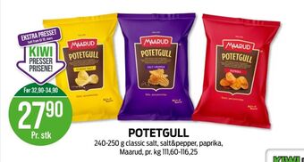 Kiwi Maarud chips tilbud