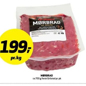 Bunnpris Grilstad mørbrad tilbud