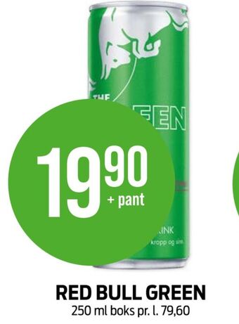 Kiwi Red bull energidrikk tilbud