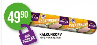 Kiwi Prior kalkunkorv tilbud