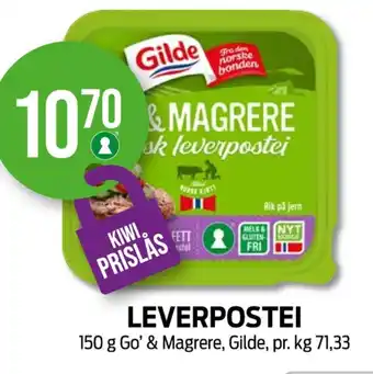 Kiwi Go´ & magrere leverpostei tilbud