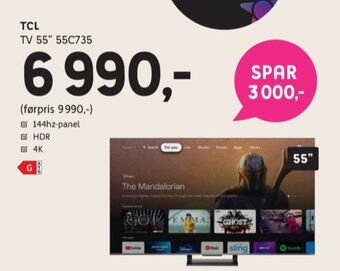 ELON Tcl tv tilbud