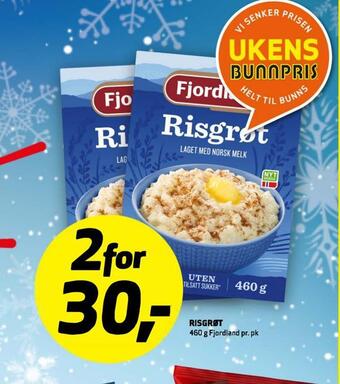 Bunnpris Risgrøt tilbud