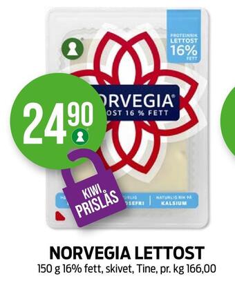 Kiwi Norvegia lettost tilbud