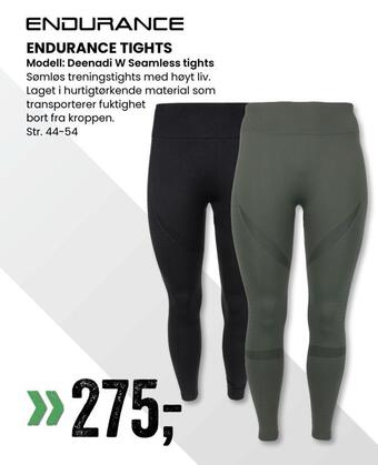 Sport Outlet Endurance tights tilbud
