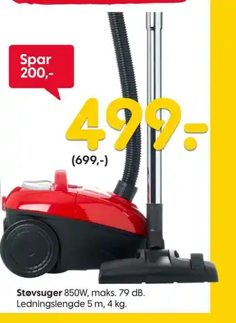 Rusta Støvsuger tilbud