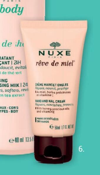 Vitusapotek Nuxe rêve de miel hand and nail cream tilbud