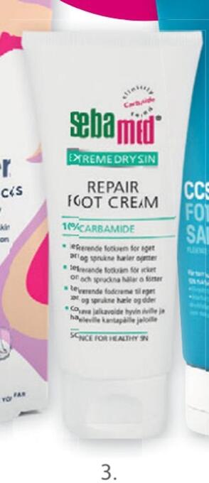 Vitusapotek Sebamed extra dry repair fotkrem tilbud