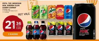Scandinavian Park Pepsi, 7up, mountain dew, mirinda eller schwip schwap tilbud