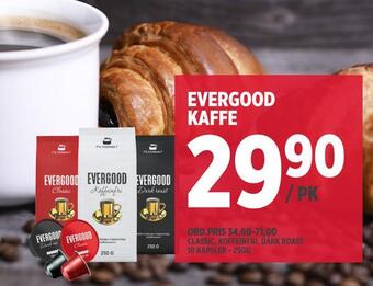 Jacobs Evergood kaffe tilbud