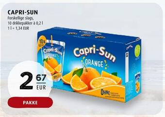 Scandinavian Park Capri-sun tilbud