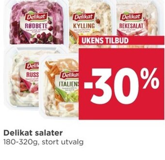 Meny Delikat Salater tilbud