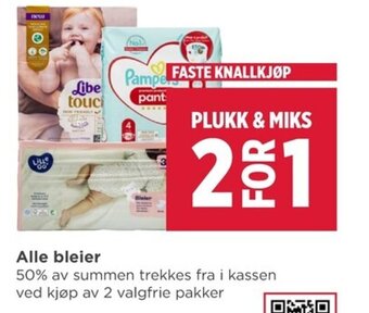 Meny Alle Bleier tilbud