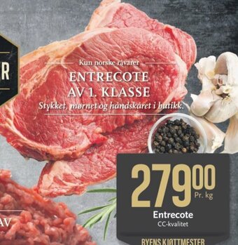 CC Mat Entrecote CC-Kvalitet tilbud