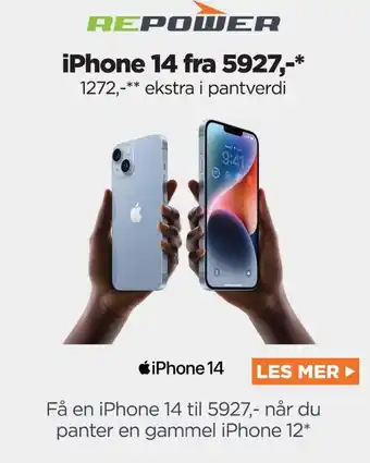 POWER iPhone 14 tilbud