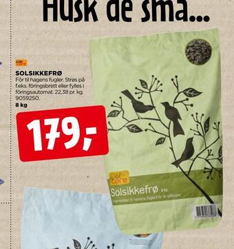 jem & fix Solsikkefrø tilbud