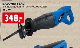 jem & fix Bajonettsag tilbud