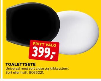 jem & fix Toalettsete tilbud