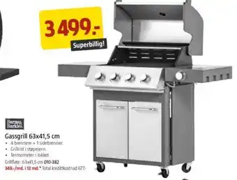 Jula Gassgrill 63 x 41.5 cm. tilbud