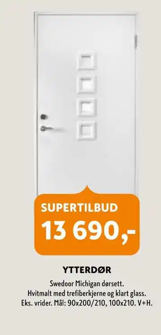 Byggmakker Ytterdør tilbud