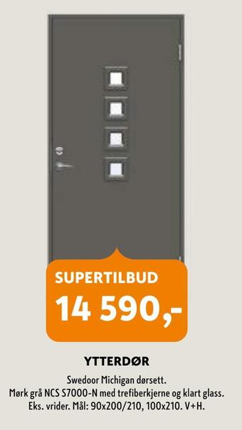 Byggmakker Ytterdør tilbud