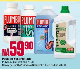 Europris Plumbo avløpsrens tilbud