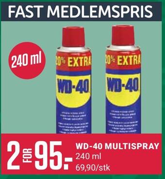 Europris Wd-40 multispray tilbud