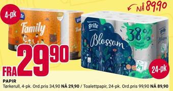 Europris Papir tilbud