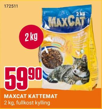 Europris Maxcat kattemat tilbud