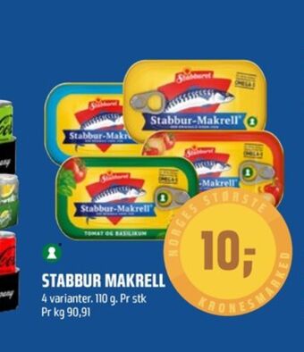 Coop Obs Stabburet makrell tilbud