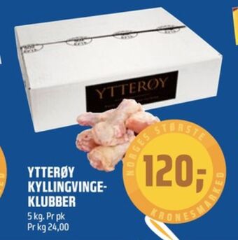 Coop Obs Ytterøy kyllingvinger tilbud
