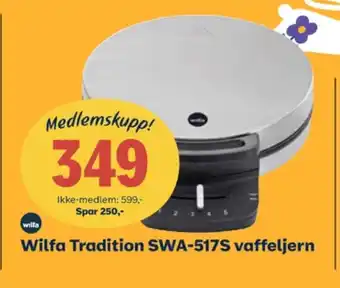 Coop Obs Wilfa vaffeljern tilbud
