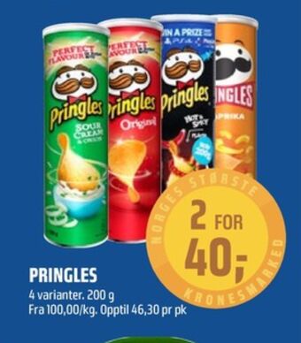 Coop Obs Pringles chips tilbud