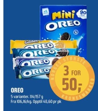 Coop Obs Oreo kjeks tilbud
