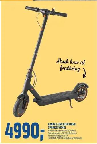 Coop Obs Ninebot by segway el sparkesykkel tilbud