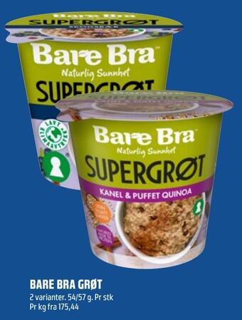 Coop Obs Bare bra grøt tilbud