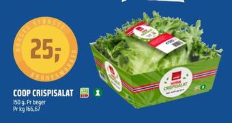 Coop Obs Coop crispisalat tilbud