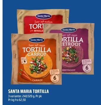Coop Obs Santa maria tortilla tilbud