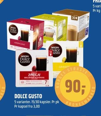Coop Obs Dolce gusto tilbud