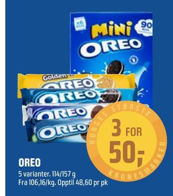 Coop Obs Oreo tilbud