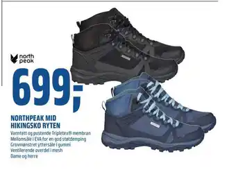 Coop Obs Northpeak mid hikingsko ryten tilbud