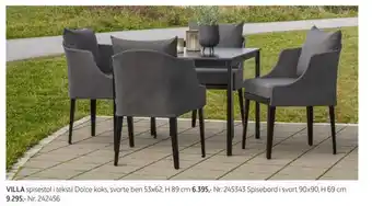 Bohus Villa spisestol tilbud
