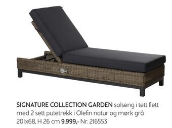Bohus Signature collection garden solseng tilbud